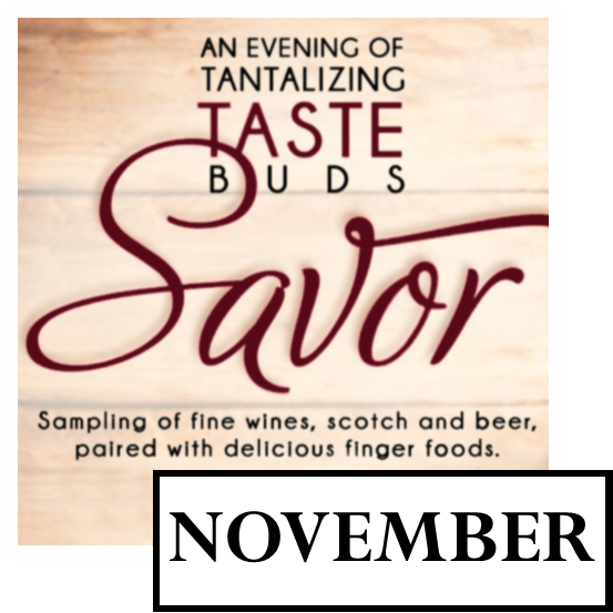 SAVOR tasting event logo